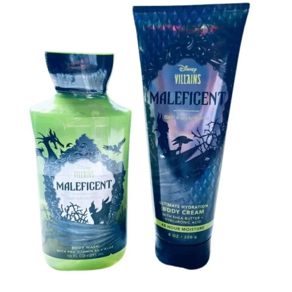 ✨ NWT Bath & Body Works Disney Villains – Maleficent Set (2 PCS) ✨